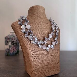 Summer Keshi pearl necklace